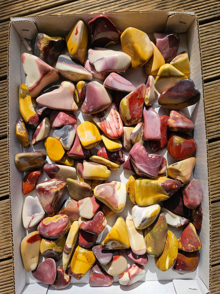 3.5 kg.Tumble Polished Mookaite MKT202
