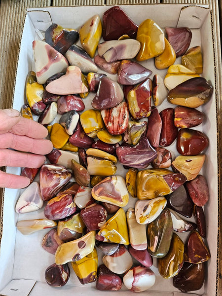3.5 kg.Tumble Polished Mookaite MKT202