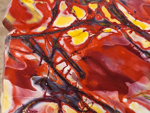 Polished  Mookaite slab MK596