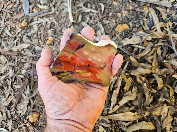 Polished  Mookaite slab MK599