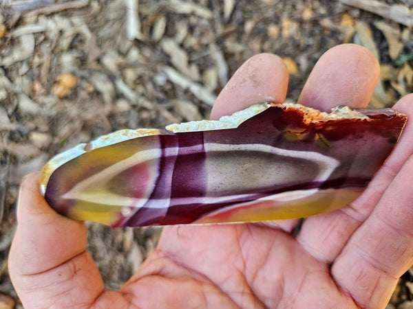 Polished  Mookaite slab MK600