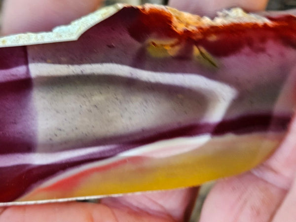 Polished  Mookaite slab MK600