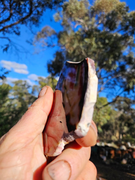 Polished  Mookaite slab MK601