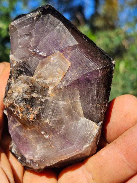Wyloo Smoky Amethyst crystal . AM156
