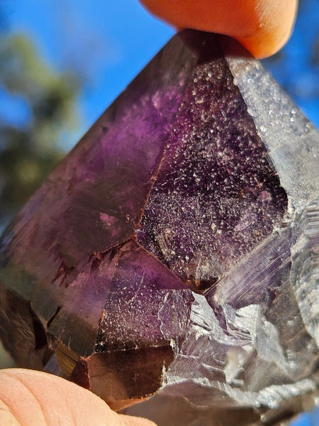 Wyloo Smoky Amethyst crystal . AM158