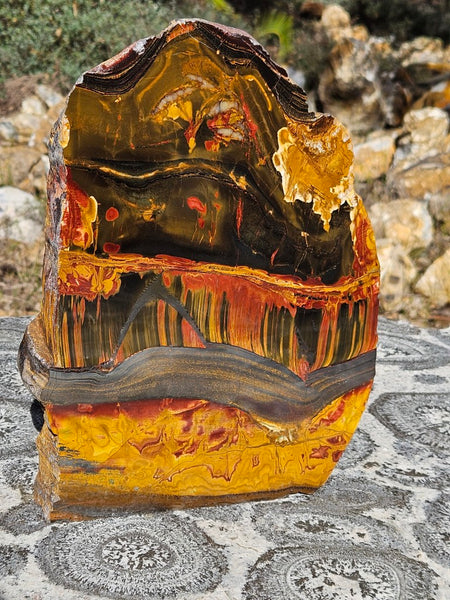 Polished Tiger Eye display specimen  TE502