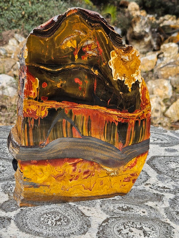 Polished Tiger Eye display specimen  TE502