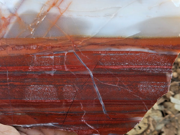 Polished Marble Bar Chert  slab MB134