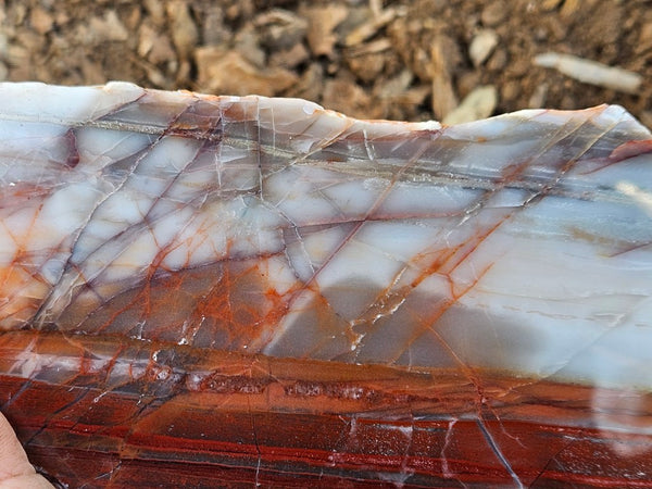 Polished Marble Bar Chert  slab MB134