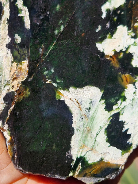 Polished Chrome Chalcedony slab CC170