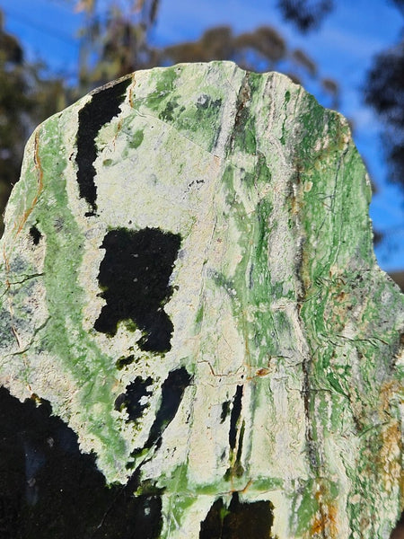 Polished Chrome Chalcedony slab CC170