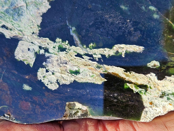 Polished Chrome Chalcedony slab CC170