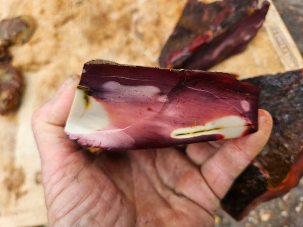 Mookaite rough.  MKR 307