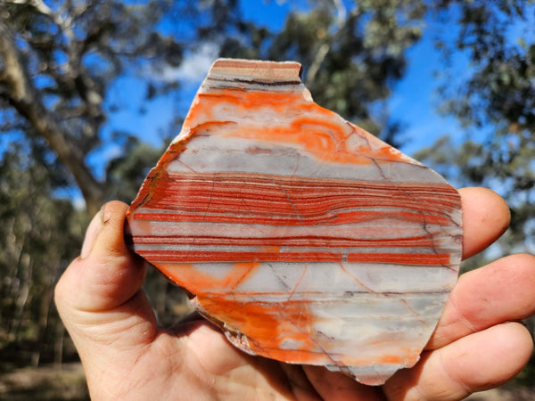 Polished Marble Bar Chert  slab MB131