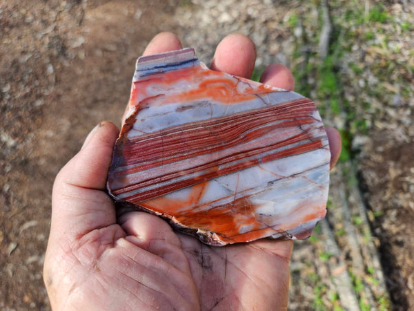 Polished Marble Bar Chert  slab MB131