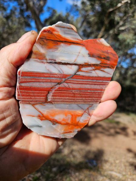 Polished Marble Bar Chert  slab MB132