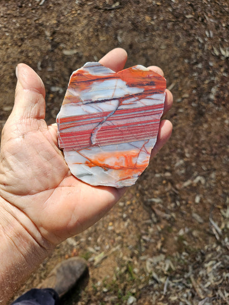 Polished Marble Bar Chert  slab MB132