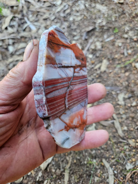 Polished Marble Bar Chert  slab MB132