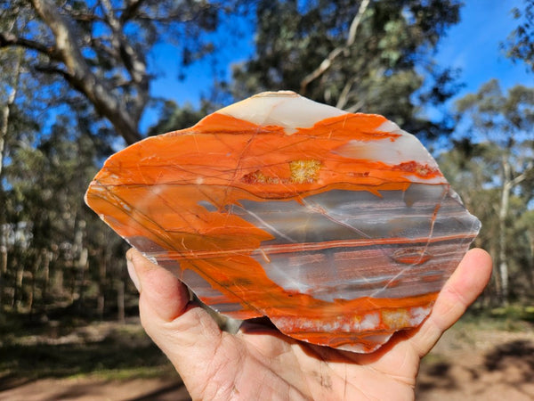 Polished Marble Bar Chert  slab MB130