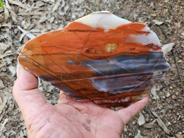 Polished Marble Bar Chert  slab MB130