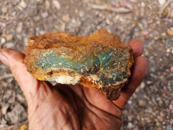 Chrysoprase rough.  CHR 219