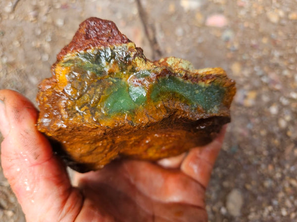 Chrysoprase rough.  CHR 219