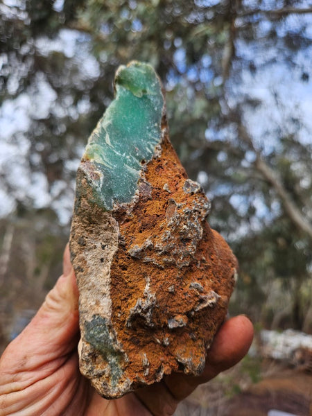 Chrysoprase rough.  CHR 220