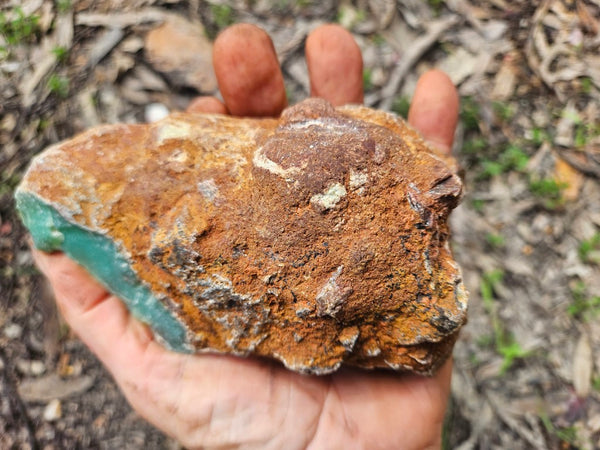 Chrysoprase rough.  CHR 220