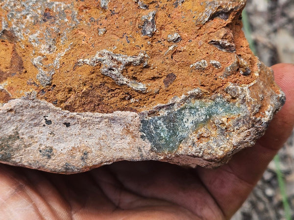 Chrysoprase rough.  CHR 220