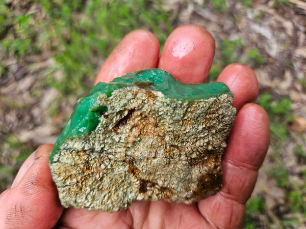 Chrysoprase rough.  CHR 223