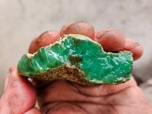 Chrysoprase rough.  CHR 223