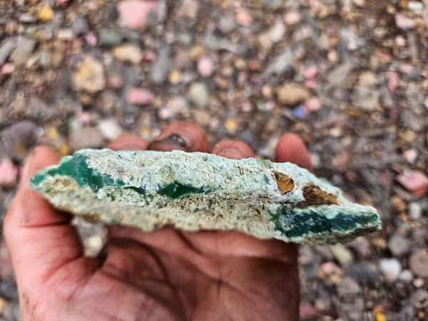 Chrysoprase rough.  CHR 222