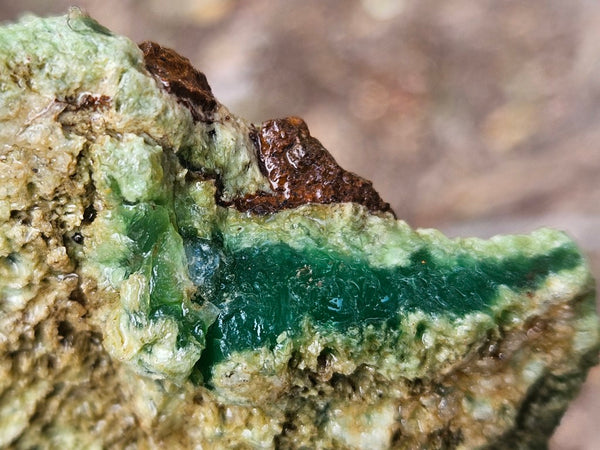 Chrysoprase rough.  CHR 222