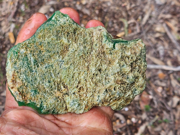 Chrysoprase rough.  CHR 222