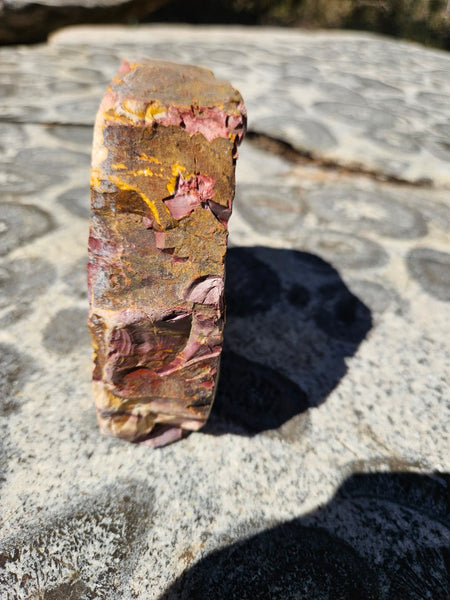 Polished Mookaite display specimen MK606