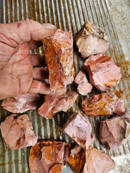Rough  Pink Opal POR184