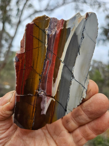 Sunset Jasper polished slab SU208
