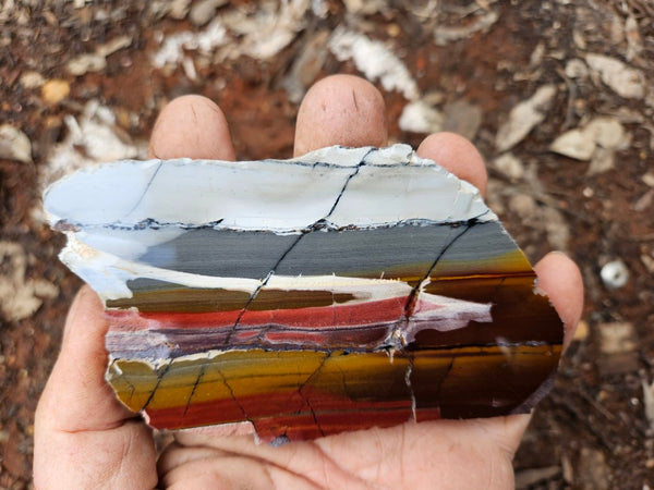 Sunset Jasper polished slab SU208