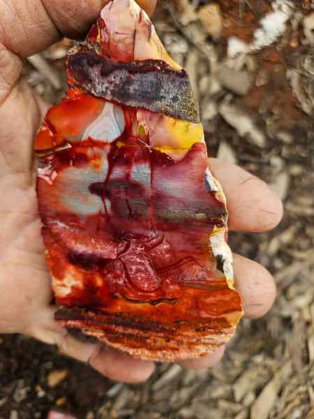 Sunset Jasper polished slab SU207