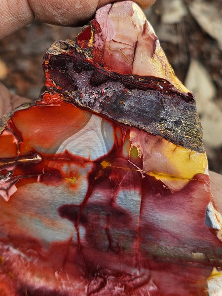 Sunset Jasper polished slab SU207