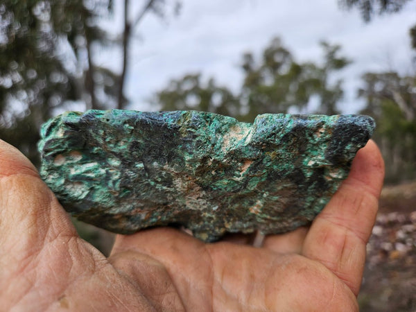 Polished De Grussa copper ore .  CO149