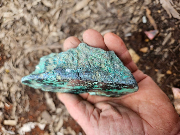Polished De Grussa copper ore .  CO149