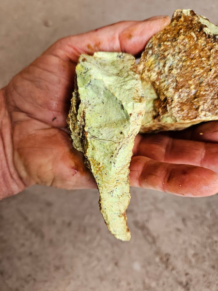 Lime magnesite rough.  LMR 137