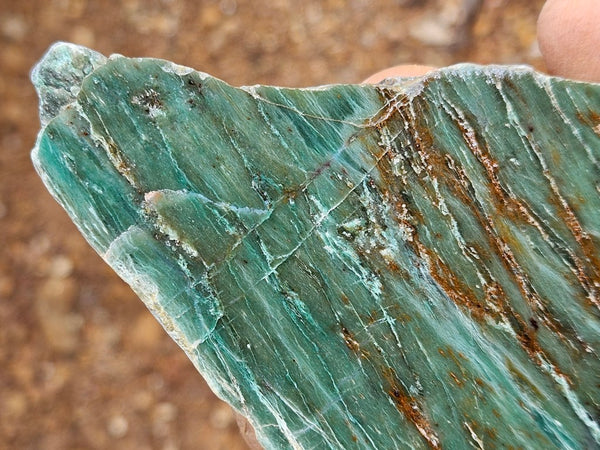 Polished Prase slab PS272