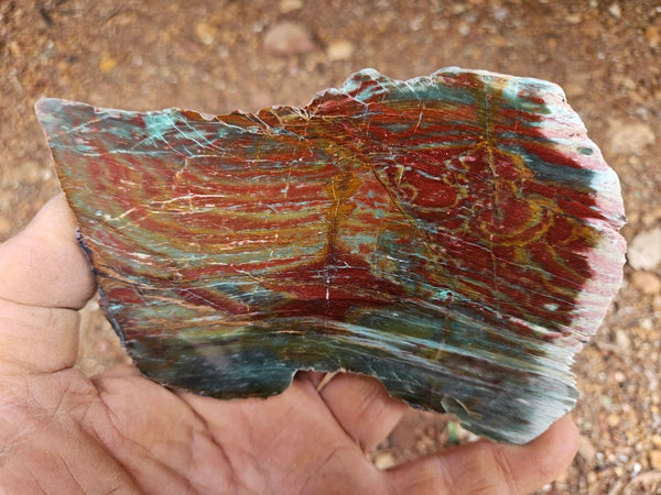 Polished Prase slab PS274