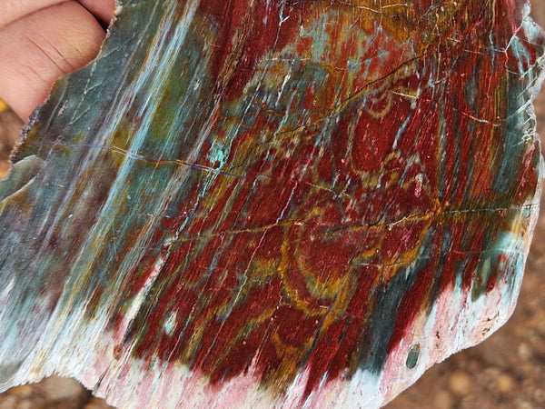 Polished Prase slab PS274