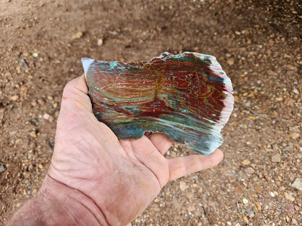 Polished Prase slab PS274