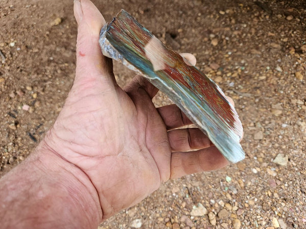 Polished Prase slab PS274