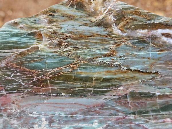 Polished Prase slab PS275