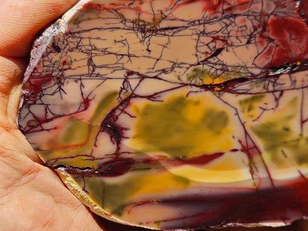 Polished  Mookaite slab MK608